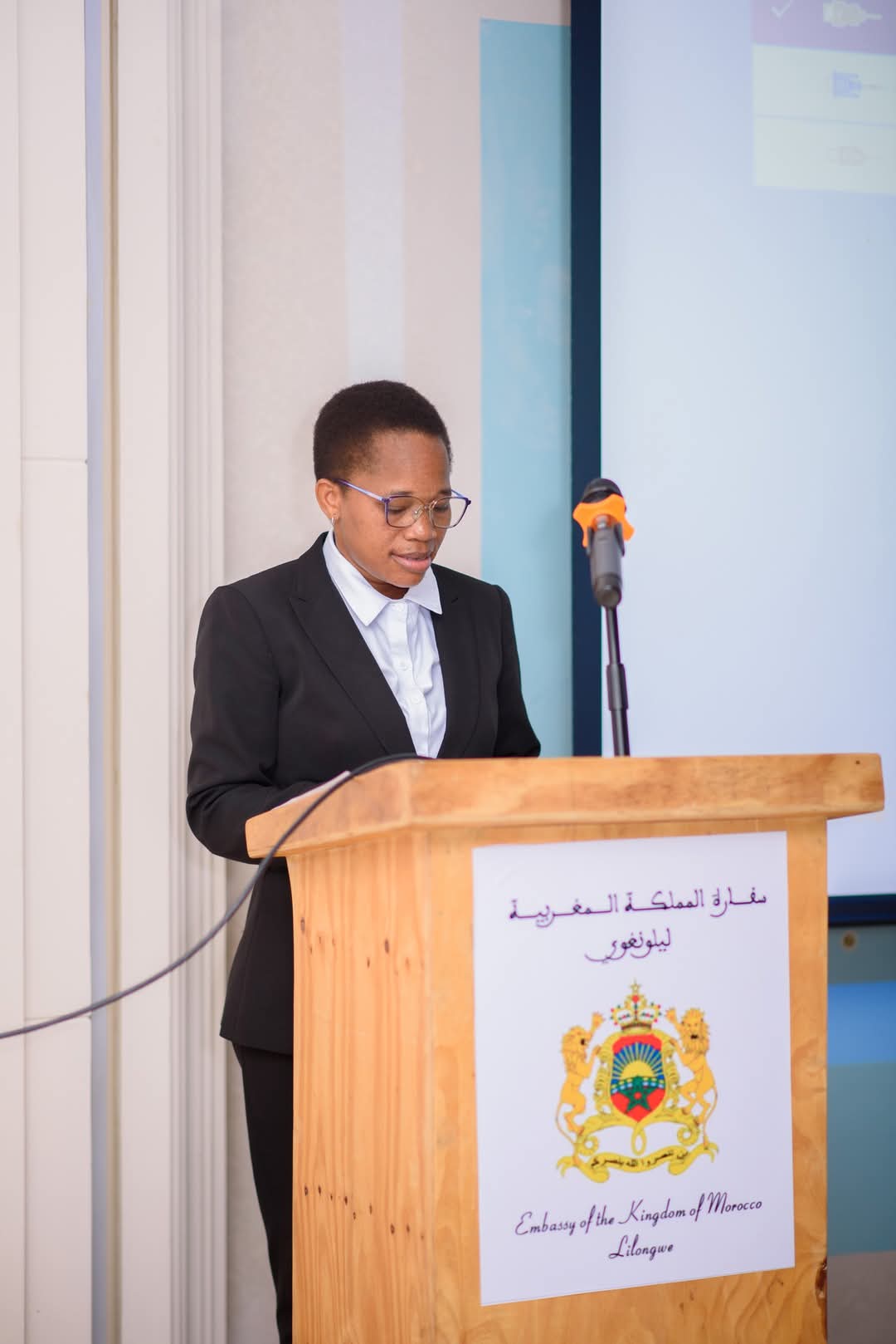 JTC Chairperson delivering her opening remarks