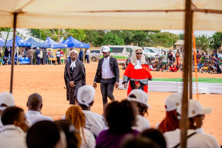 Career talk and display