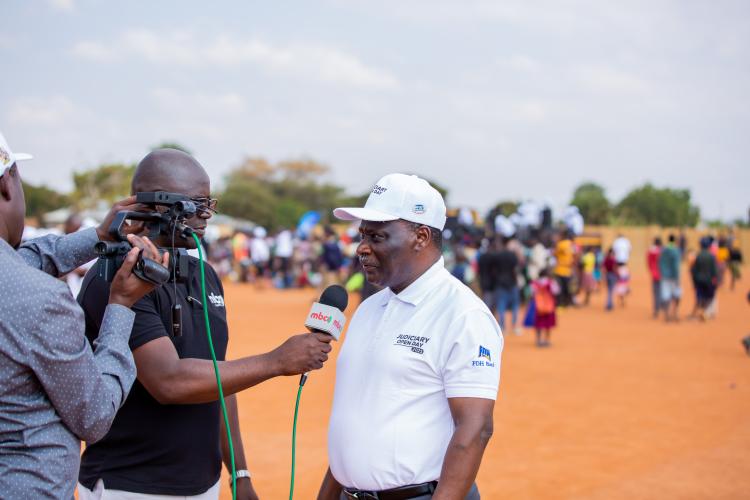 Our media partners, MBC, recording Khothi Lathu